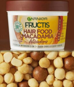 Fructis Hair Food Macadamia Smoothing Mask By Garnier 390 Ml - Afbeelding 4