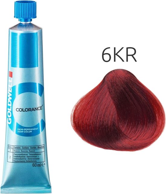 550x643-3 Goldwell Colorance haarkleuring 60 ml 6KR - Afbeelding 1