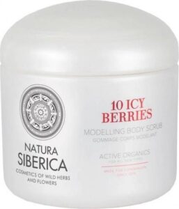 Natura Siberica 10 icy berries body scrub, 370ml - Afbeelding 2