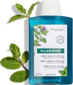 Anti-pollution Detox Shampoo With Aquatic Mint By Klorane 200 Ml