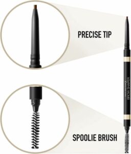 Max Factor Brow Shaper Wenkbrauwpotlood - 030 Deep Brown - Afbeelding 2