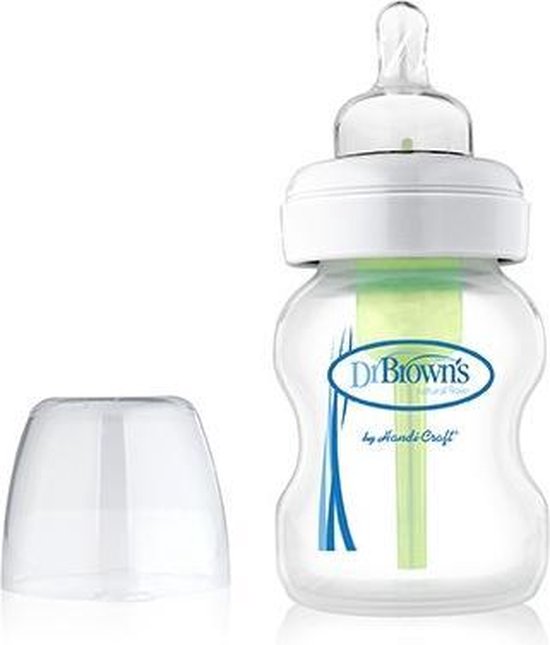 550x645-7 Dr.Brown's Brede halsfles - 150 ml. - Afbeelding 1