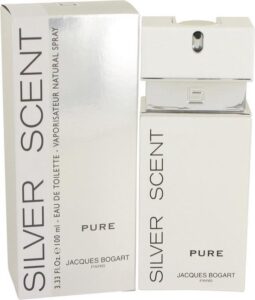 Jacques Bogart Silver Scent Pure Eau De Toilette Spray 100 ml for Men - Afbeelding 2