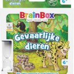 Brainbox Pocket Gevaarlijke Dieren - Nederlands Kaartspel
