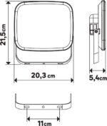 Inspire Kanti LED Floodlight Buiten Projector 50W - 3250lm - Waterdicht (IP65) - 4000K Wit - Afbeelding 3