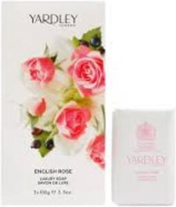 English Rose Yardley by Yardley London 104 ml - 3 x 100 ml Luxury Soap - Afbeelding 4