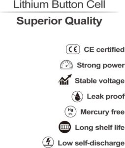 Maxenza CR2025 - CR2025 batterij - CR2025 lithium 3v batterij - Knoopcel Batterij CR2025 - 25 Batterijen - Afbeelding 4