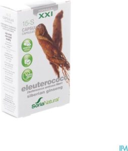 Soria 15-s Eleuterococo 690 Mg 30 Cap Liberac Prolongada - Afbeelding 2