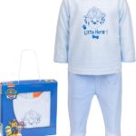 Paw Patrol babypakje, blauw, maat 68