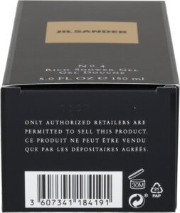 Jil Sander N°4 Shower Gel For Women 150 Ml - Afbeelding 3
