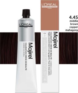 Majirel Ionene G Cream Hair Color By L'oreal #4.45-50ml
