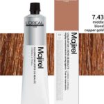 Majirel Ionene G Coloring Cream By L'oreal #7.43-50ml