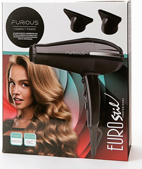 550x654-17 Eurostil Furius Compact Secador 2200w 1un - Afbeelding 1