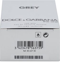 Dolce & Gabbana The One for Men Grey - 50 ml - eau de toilette spray - herenparfum - Afbeelding 3