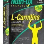 Voedingssupplement Naturtierra Nutri Dx L-carnitine Vitamine B6 (10 uds)