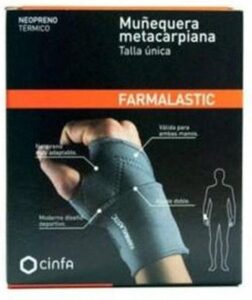 Farmalastic Metacarpal Wristband Both Hands T-unica 1ud