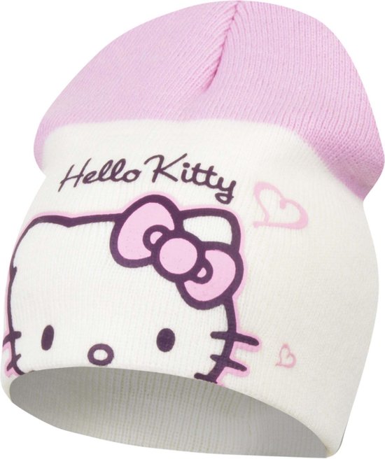 550x656-22 Hello Kitty Muts - Wit - Afbeelding 1