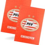 PSV Eindhoven A4 Schoolschrift Gelijmd - 2 Stuks