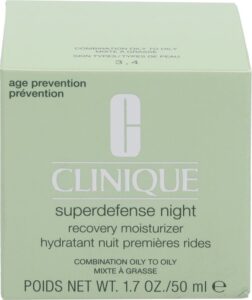 Clinique Superdefense Night Recovery Moisturizer Nachtcrème Vette huid 50 ml - Afbeelding 7
