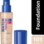 Rimmel Match Perfection Foundation - 101 Classic Ivory