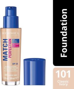 Rimmel Match Perfection Foundation - 101 Classic Ivory