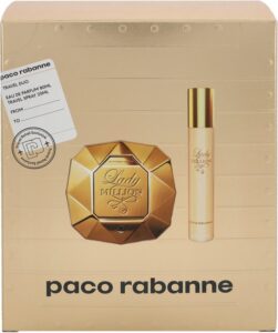 Paco Rabanne Lady Million Eau De Perfume Spray 80ml Set 2 Pieces - Afbeelding 2