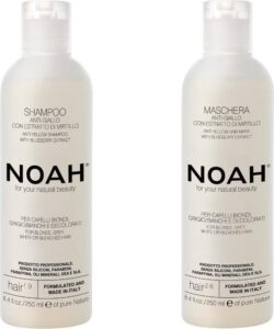 NOAH No Yellow Shampoo + Masker set (Vegan) 250 ml