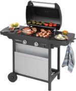 Campingaz Class 2 LX Vario Barbecue Verrijdbaar Natuurlijk gas 7500W Zwart, Grijs
