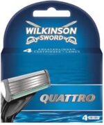 Wilkinson Sword Quattro - 4 stuks - Scheermesjes - Afbeelding 2