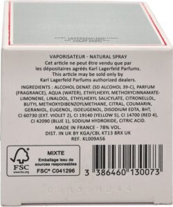 Lagerfeld Vienna Opera Edt M 60 Ml