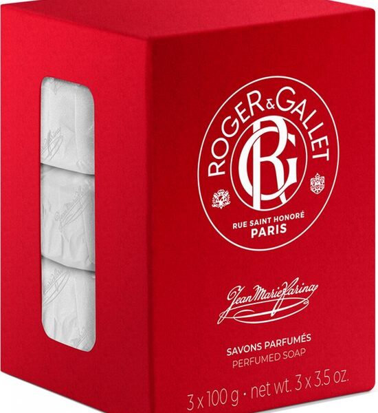 Roger & Gallet Jean-Marie Farina 3 Geparfumeerde Zepen 100 g