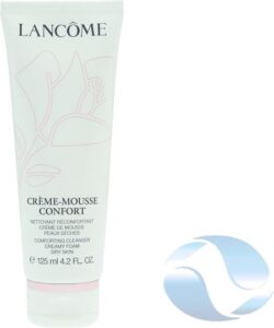 Lancome Skin Care Confort Comforting Cleansing Creamy Foam Mousse Droge Huid 125ml - Afbeelding 2
