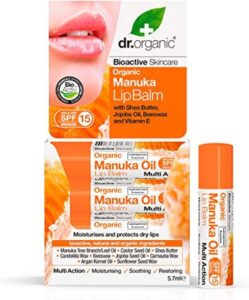 Dr Organic Manuka Honey Lip Balm 15Spf 5.7ml - Afbeelding 2