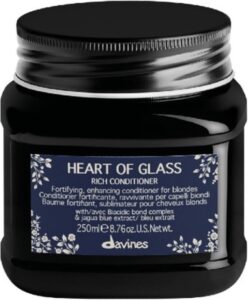 Davines Heart of Glass Rich Conditioner 250 ml - vrouwen - Voor Beschadigd haar/Droog haar/Geblondeerd haar - Conditioner voor ieder haartype - Afbeelding 2