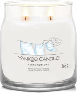 Yankee Candle - Clean Cotton Signature Medium Jar - Afbeelding 4