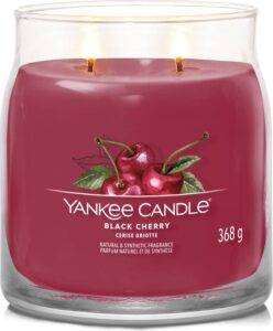 Yankee Candle - Black Cherry Signature Medium Jar - Afbeelding 4