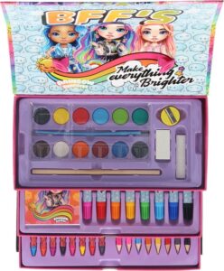 Rainbow Surprise Bouwstenen 42 delige kleurkoffer - Afbeelding 4