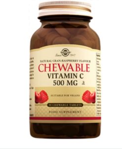 Vitamin C Solgar 500 mg (100 Capsules) - Afbeelding 2