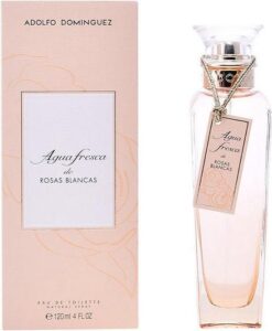 Adolfo Dominguez - Damesparfum Agua Fresca Rosas Blancas Adolfo Dominguez EDT - Vrouwen - 200 ml - Afbeelding 3