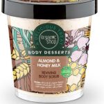 Body Desserts Amandel- & Honingmelk Reviving Body Scrub voedende body scrub met amandel- en honingmelkgeur 450ml