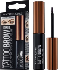 Tattoo Brow Easy Peel Off Tint Eyebrow Gel By Maybelline #1-light-brown-4.8ml - Afbeelding 2