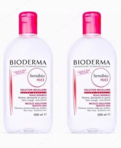 Bioderma Sensibio (Créaline) H2o Make Up Removing Micelle Solution 2x500ml - Afbeelding 4