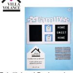 Villa Volance Fotolijst met Pegboard 40 x 27 cm - Wit