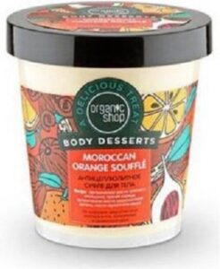 Organic Shop_body Desserts Moroccan Orange Modeling Body Souffle Modelujący Mus Do Ciała O Zapachu Marokańskiej Pomarańczy 450ml
