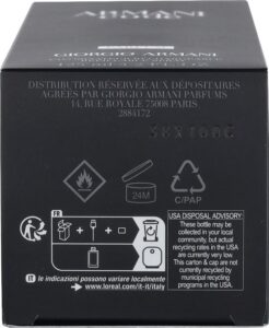 Armani (Giorgio Armani) Code Homme Parfum PAR M 125 ml - Afbeelding 2