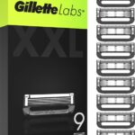 Gillette Navulmesjes Voor GilletteLabs -  Exfoliating Bar En Heated Razor - 9 Scheermesjes