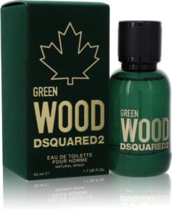 Dsquared2 Green Wood pour Homme - Eau de toilette 50 ml - Herenparfum - Afbeelding 2