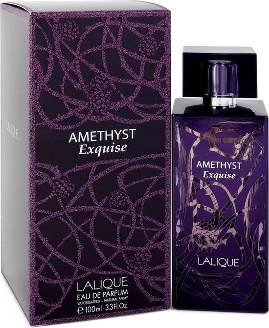 550x672-53 Lalique - Amethyst Exquise - Eau De Parfum - 100ML - Afbeelding 1