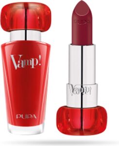 Pupa Milano - Vamp! Extreme Colour Lipstick - 300 Scarlet Bordeaux - Afbeelding 4