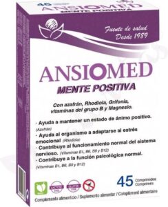 Bioserum Ansiomed Mannente Positiva 45 Comprimidos - Afbeelding 2